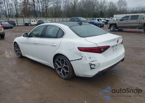 2021 Alfa Romeo Giulia Ti Rwd из США, поврежденный, VIN ZARFAMBN0M7644494